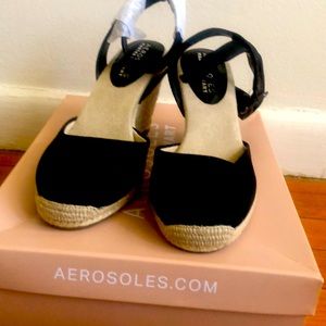 Aerosols espadrilles never wore brand new